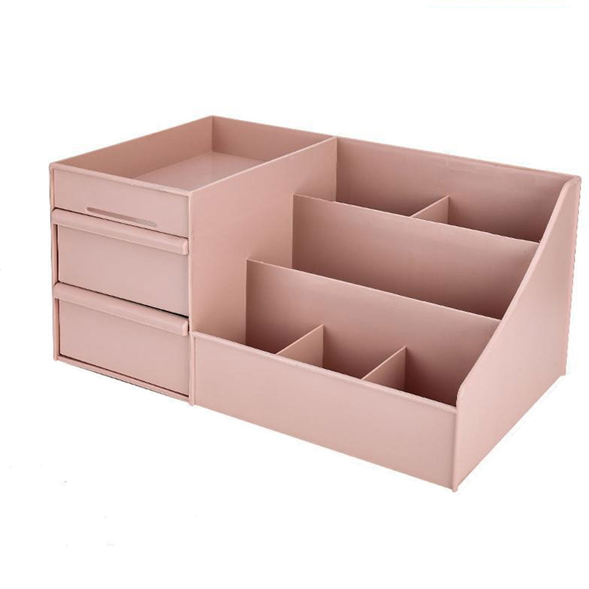Stationery Organizer Foldable Makeup Box Fabric Bin Pen Basket Desktop Storage 